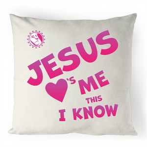 LD Cushion Cover - Jesus Loves Me