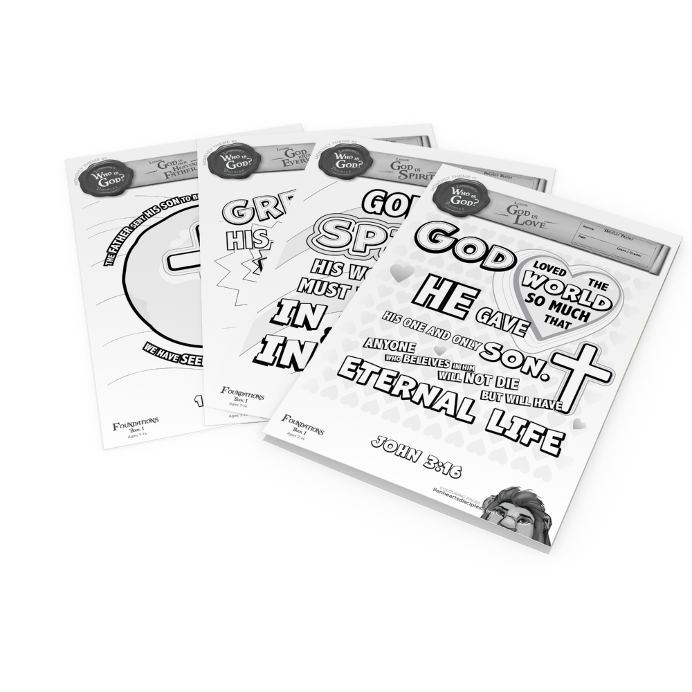 "FOUNDATIONS" Colouring Posters - SET 1