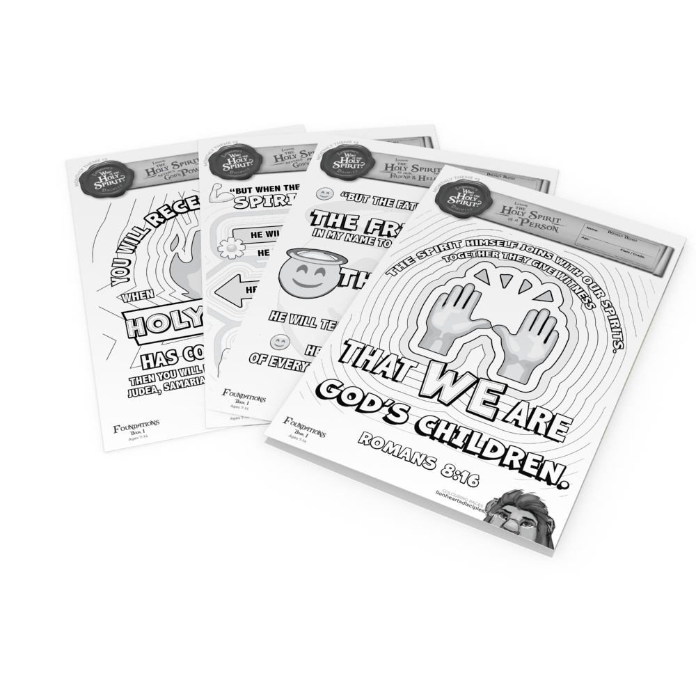 "FOUNDATIONS" Colouring Posters - SET 3