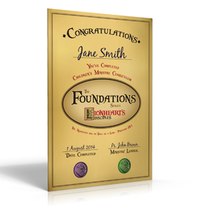 Kids Church Certificate A4 - Download