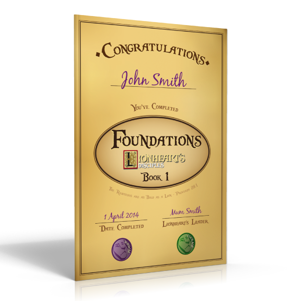 Workbook Certificate A4 - Download